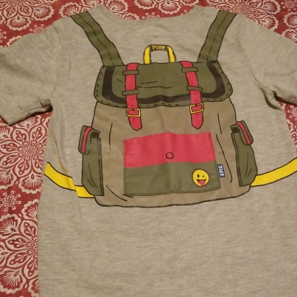 Back Pack T-Shirt & Short set